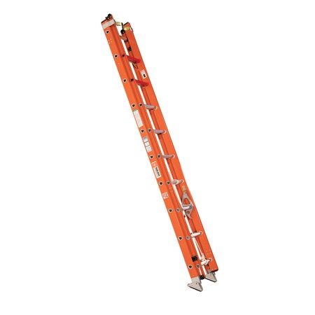 Bauer Ladder 20 ft Fiberglass Extension Ladder, 300 lb Load Capacity 38020